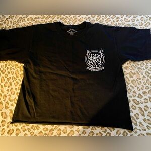 Scumdog cropped shirt